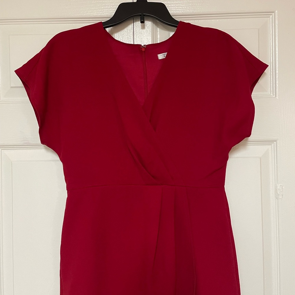 NWOT London Style Short Sleeve Sheathe Dress- Size 8 - Picture 6 of 9